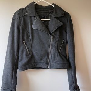 Fleece Moto Jacket